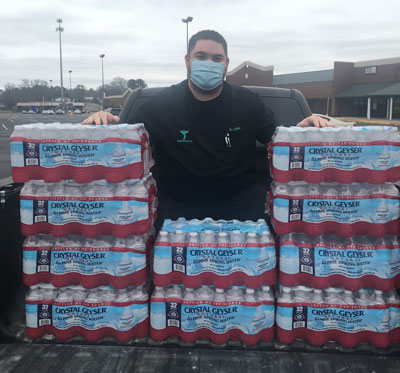 Chiropractor Birmingham AL Troy Lofton And The Water Donation