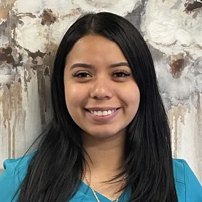 Young woman smiling
